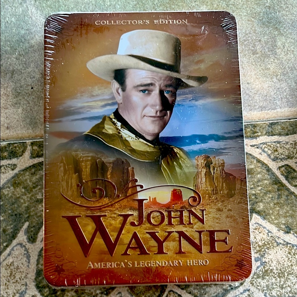 John Wayne Collector's Edition Tin 4 disc 6 movies